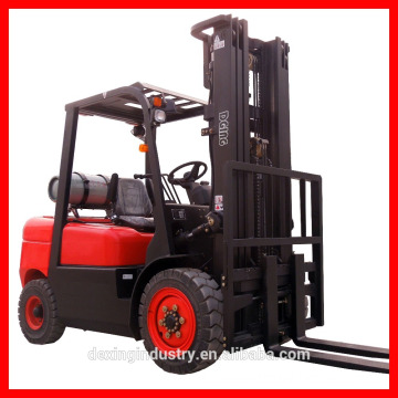 China All New 2.5 ton LPG Forklift for Sale with Nissan Engine and 3 stage Mast (option)